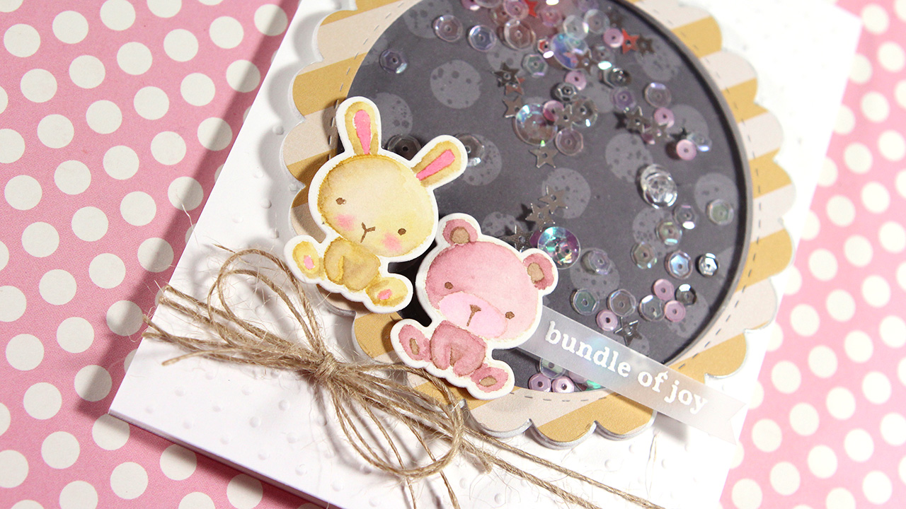 Baby Shower Shaker Card – Make a Card Monday #269