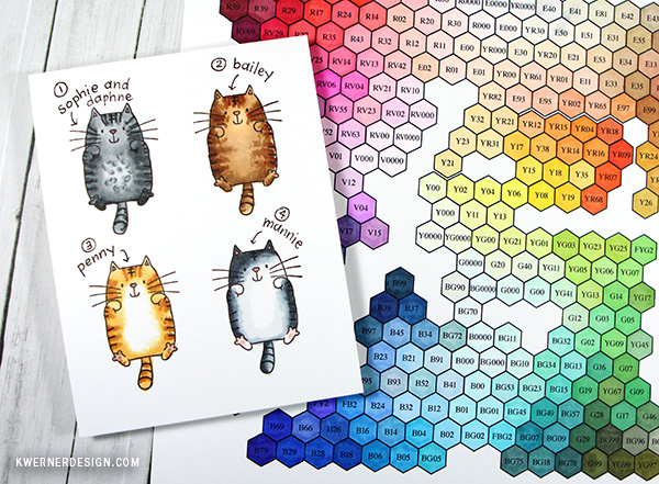 358 Reasons you need to look at a Copic Marker Color Chart