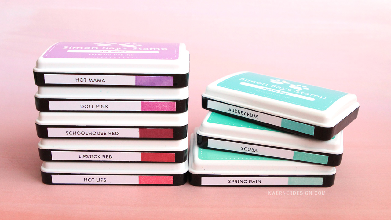 Craft Room Organization – Ink Pad Labels