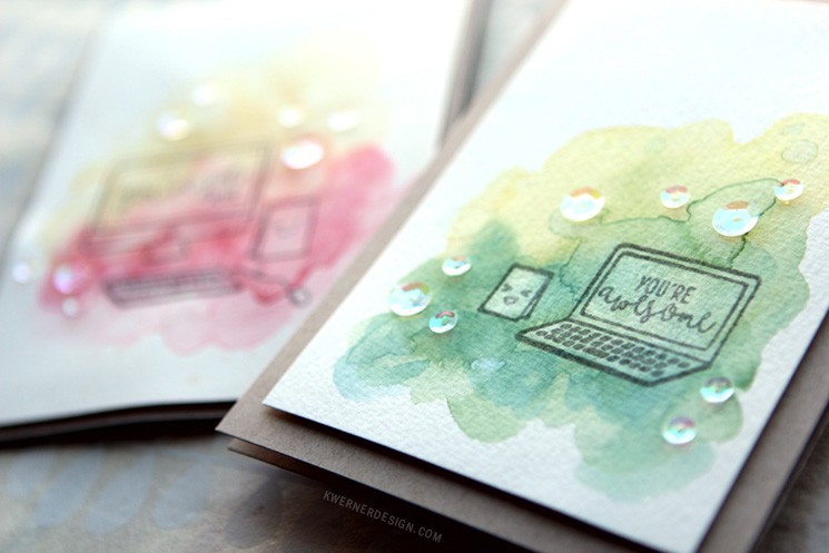 Hot vs. Cold Pressed Watercolor Paper – Which is better for backgrounds? –  K Werner Design Blog