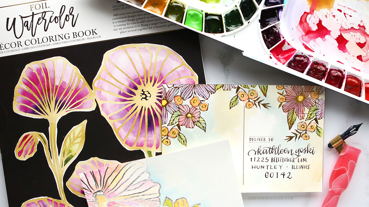 New Watercolor Pan Sets from Prima & Coloring Book Review – K Werner Design  Blog