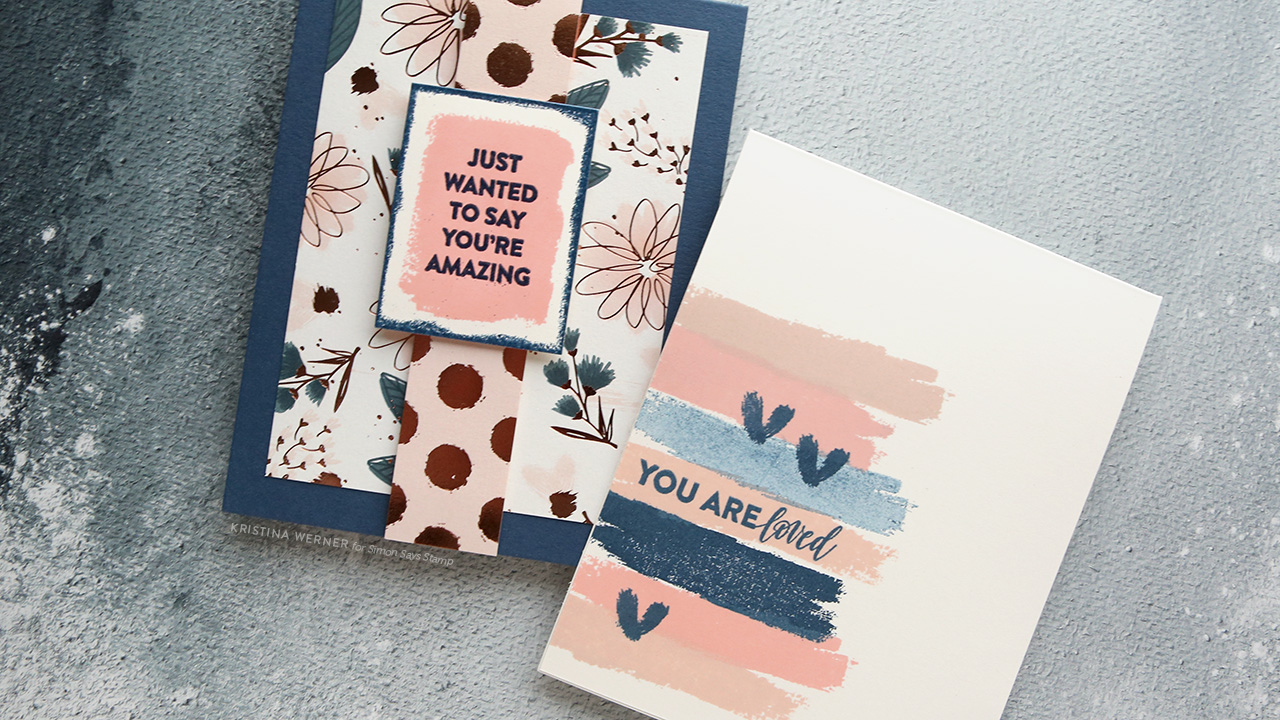 Easy & Simple Stamped Cards – Simon October 2017 Card Kit