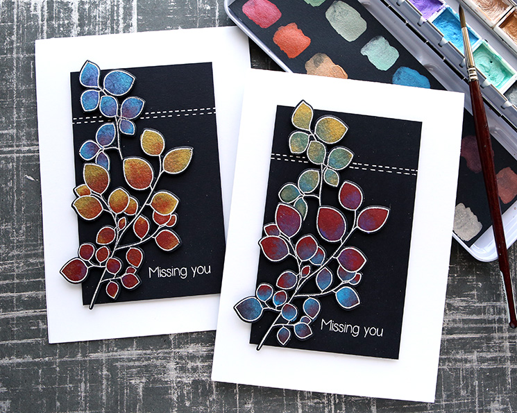 Colorful Metallic Watercolor – K Werner Design Blog