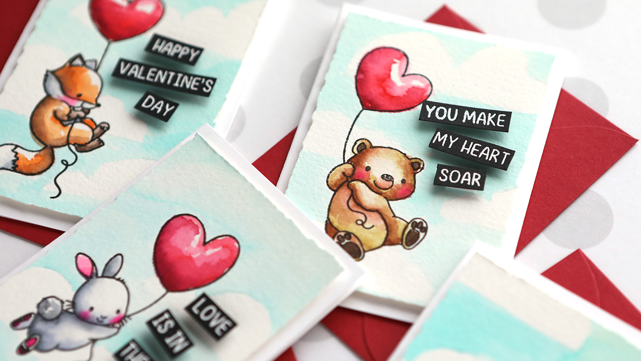 Mini Love Cards! – Valentine’s Day Card Series – Day 14