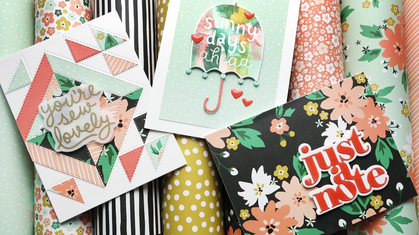 I love this! Three Fun Ways to Use Patterned Paper