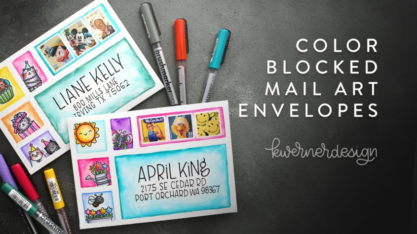 LIVE REPLAY – 2 Mail Art Envelopes!