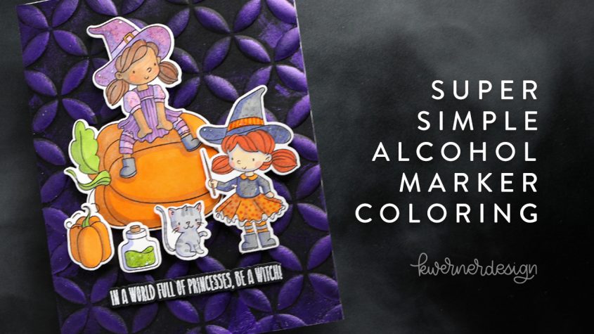 EASY Alcohol Marker Coloring with Minimal Colors!